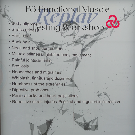 Replay of Live B3 Functional Muscle Testing Workshop