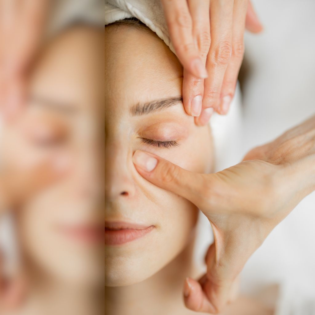 Natural Face lift Myofascial Massage Session